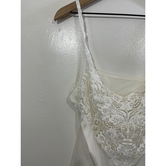 Vtg Y2K Coquette Fairy Cami Slip Babydoll Top S Dainty Romance Ballet Ethereal - Picture 2 of 14